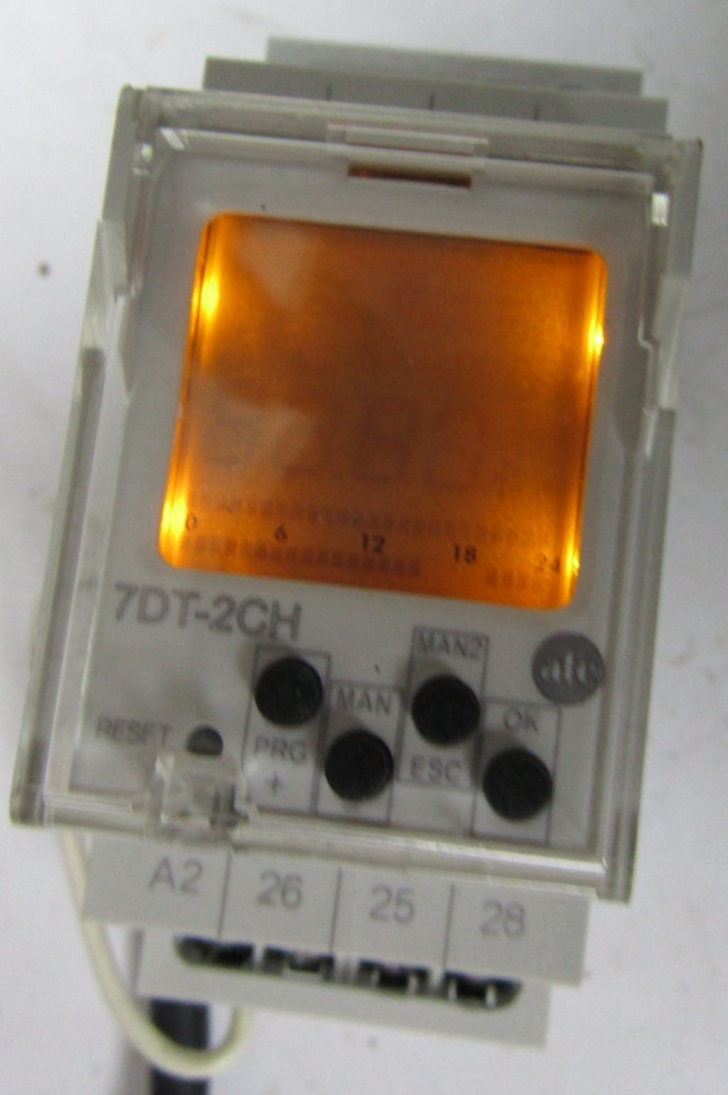 ✌️ATC AUTOMATIC TIMING & CONTROLS 7DT-2CH TIMER, 7-DAY TIMER, 2 OUTPUTS 16A AC