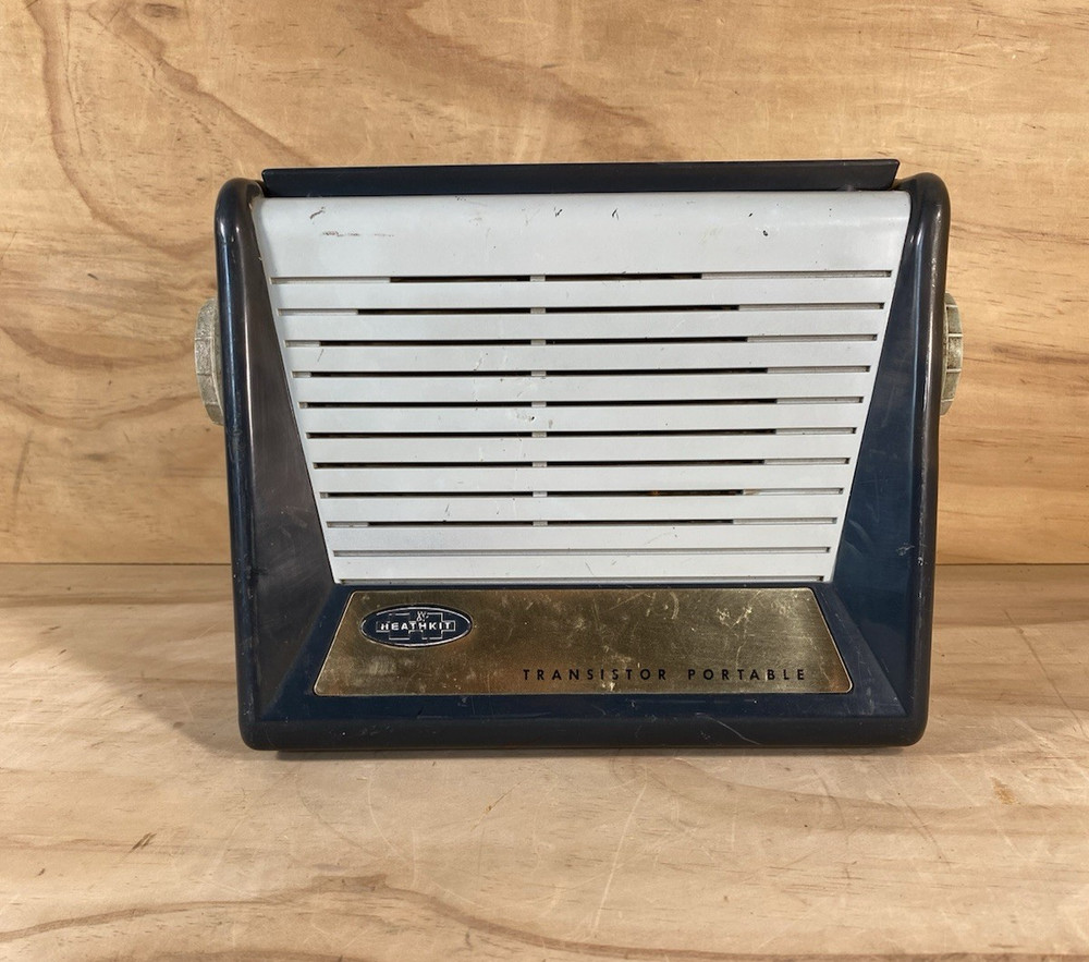 Vintage Heathkit XR-1 Transistor radio /untested