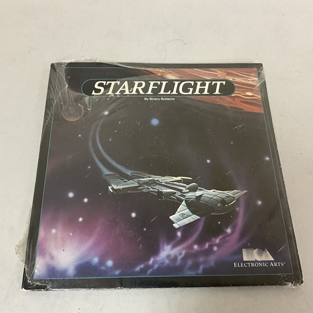 Original NIB Starflight Electronic Arts Computer Game IBM Tandy PCs 1986 Binary