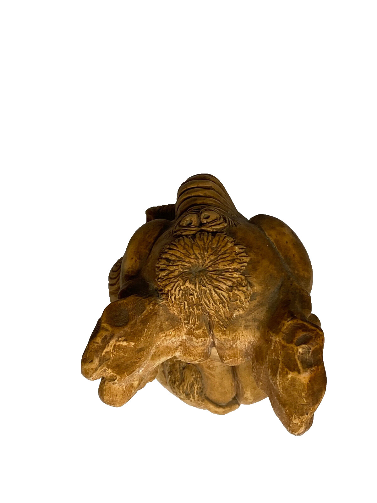 Glogs Comedic Art Composite Sitting Elephant Eating Peanuts