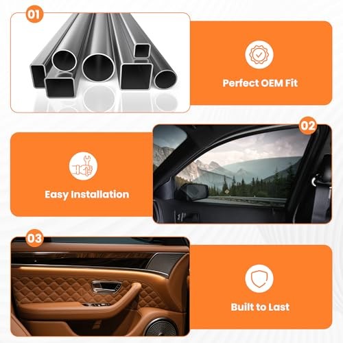 Left Driver Side Power Window Regulator Assembly W/Motor Compatible Front Left