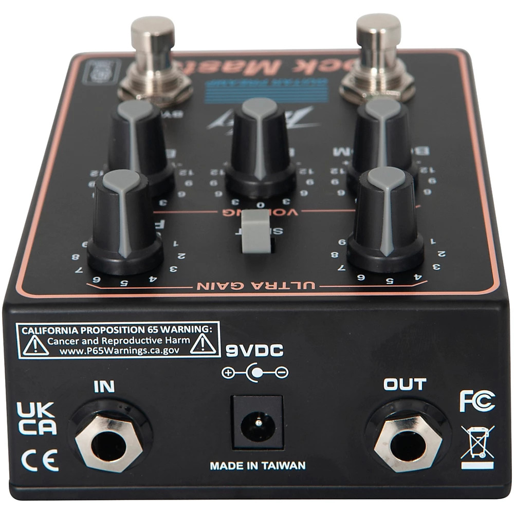 Peavey Rock Master Preamp Pedal Gray Refurbished
