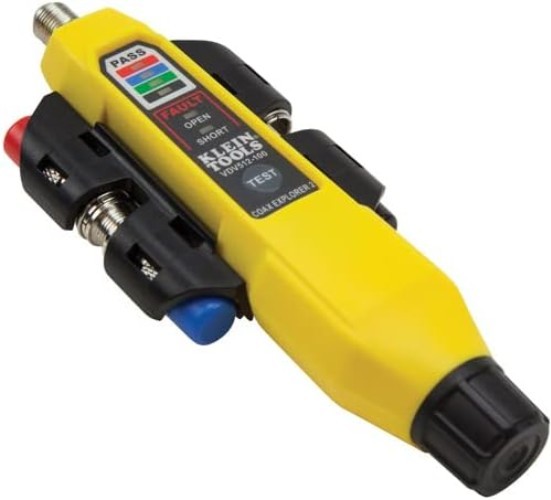Battery-Powered Coax Tester Kit with 4 Remotes - Simple Cable Mapping Solution