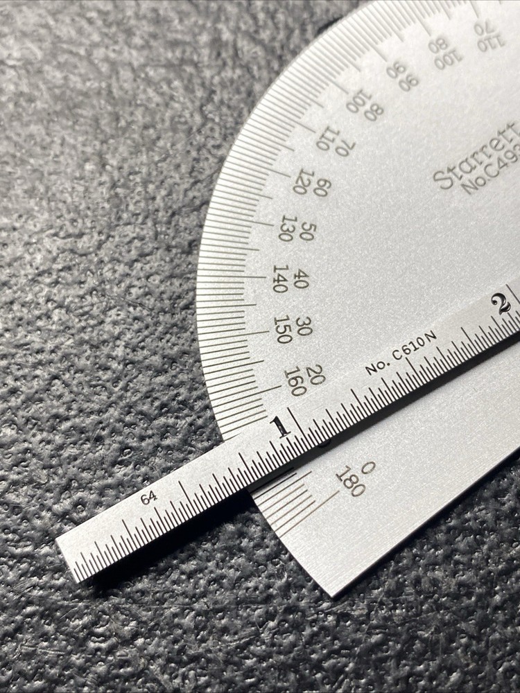 C493 PROTRACTOR / DEPTH GAGE