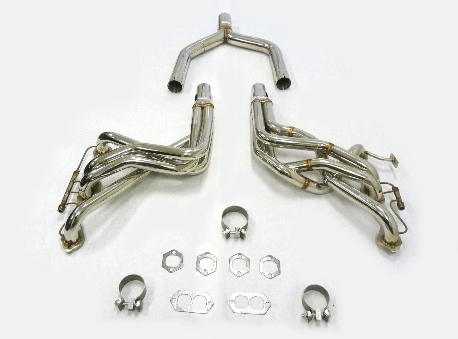 OBX Stainless Long Tube Manifold 1985-1991 Corvette C4 L98 Y-Pipe