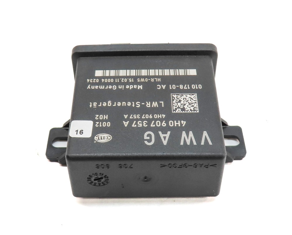 2012 AUDI A7 (C7 4G8) HEADLIGHT HEAD LIGHT LAMP RANGE CONTROL MODULE