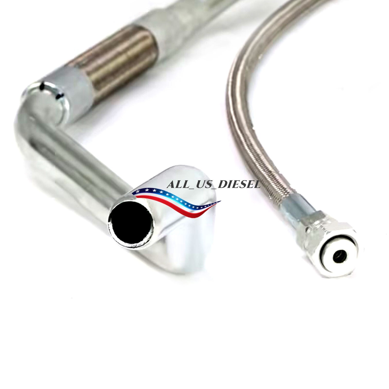 New Oil Pipe Kit Turbo Feed And Drain Line For Cummins ISX CM570 Aftermarket