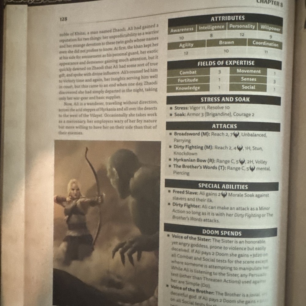 Modiphius Conan RPG Conan the Barbarian Sourcebook EX/NM