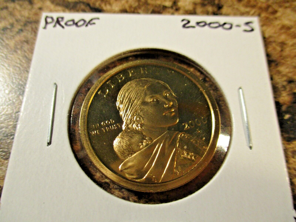 2000-S PROOF SACAGAWEA DOLLAR    TT