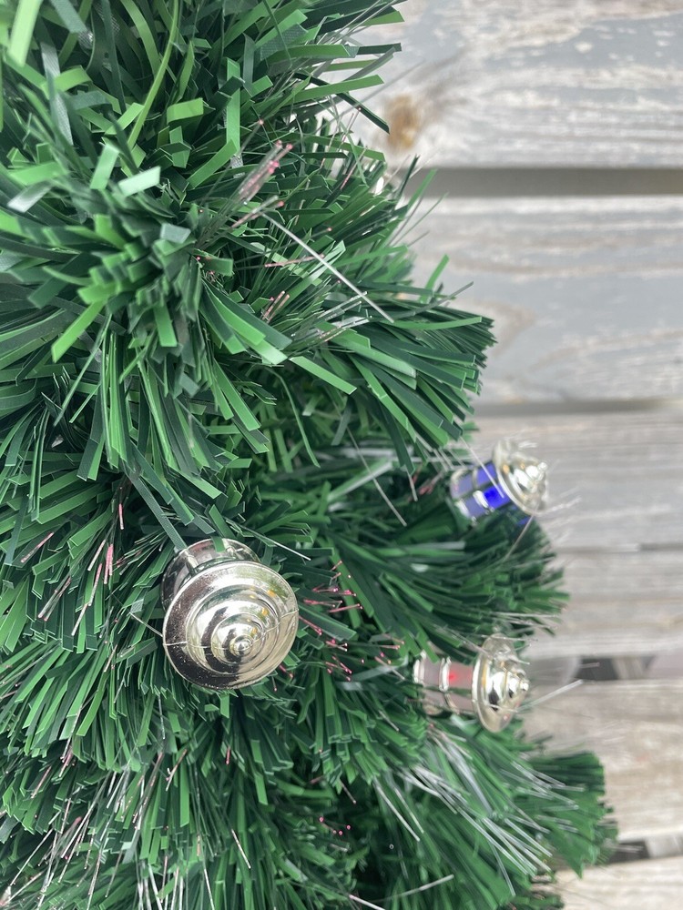 36 Inch Fiber Optic Christmas Tree Continuously Changes Color Lanterns Beautiful