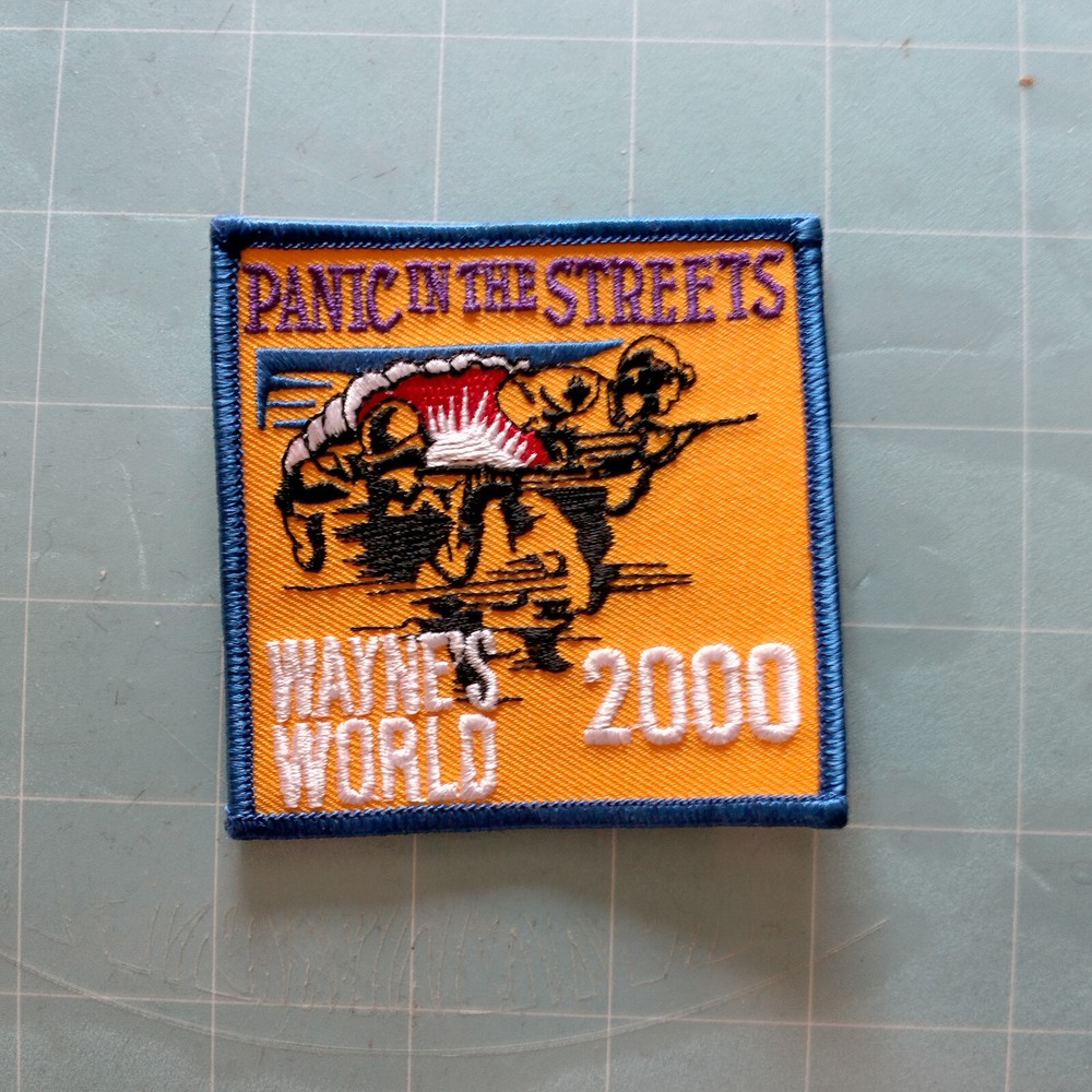 Panic in the Street Waynes World 2000 Event Patch size 3x3