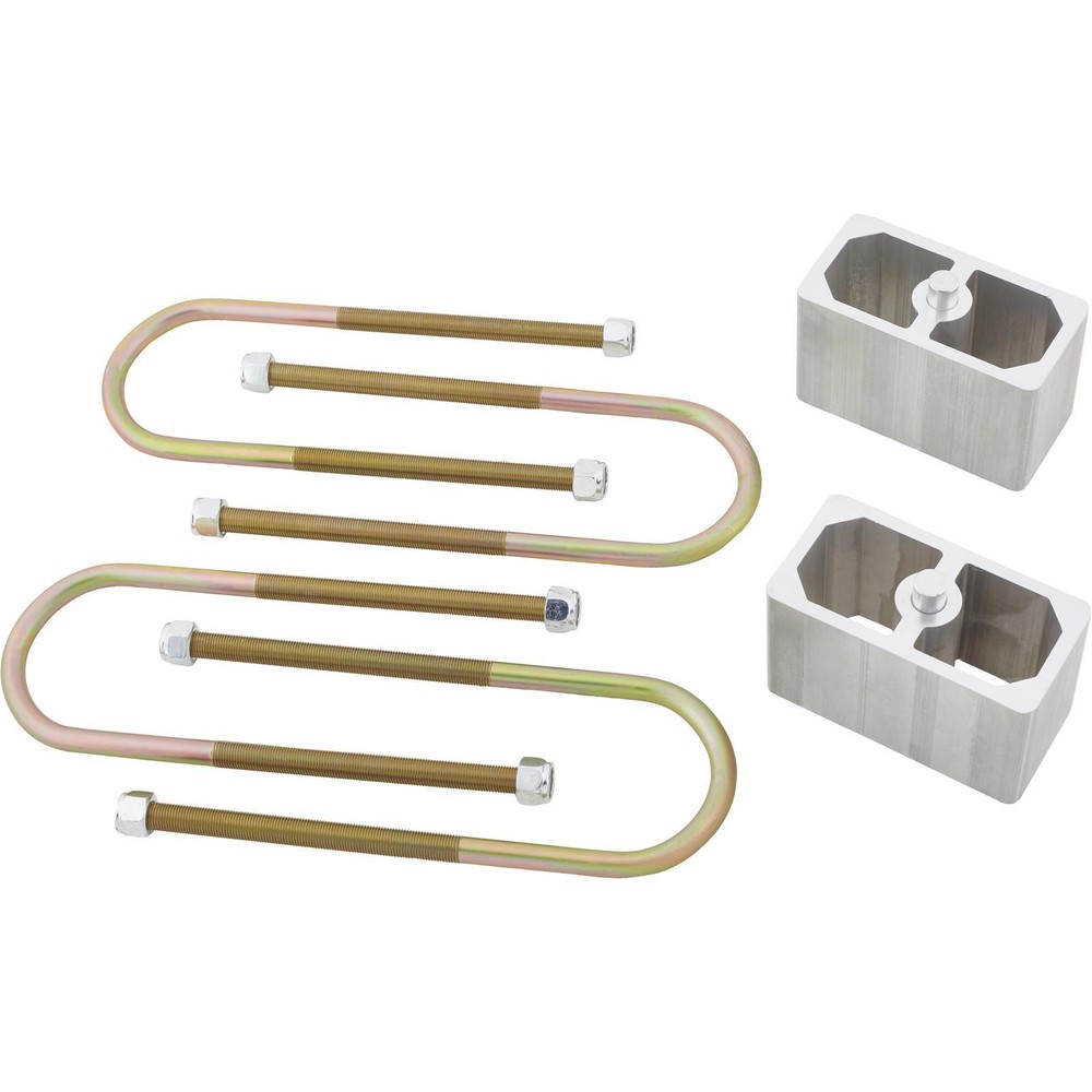 Universal Leaf Spring Lowering Block Kit 3" Drop with U-Bolts & Hardware