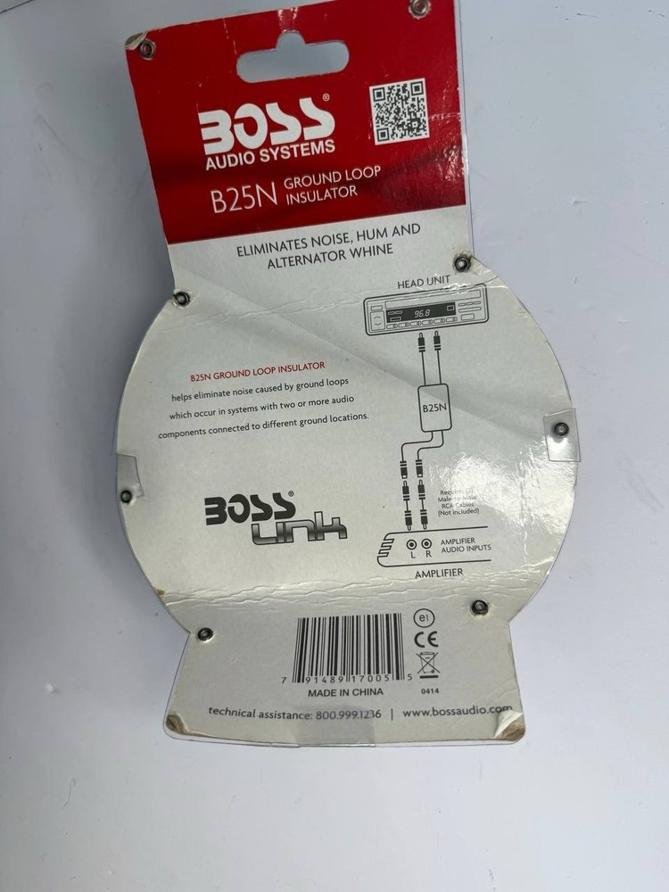 Noise Filter for Car Audio Systems - Ground Loop Isolator