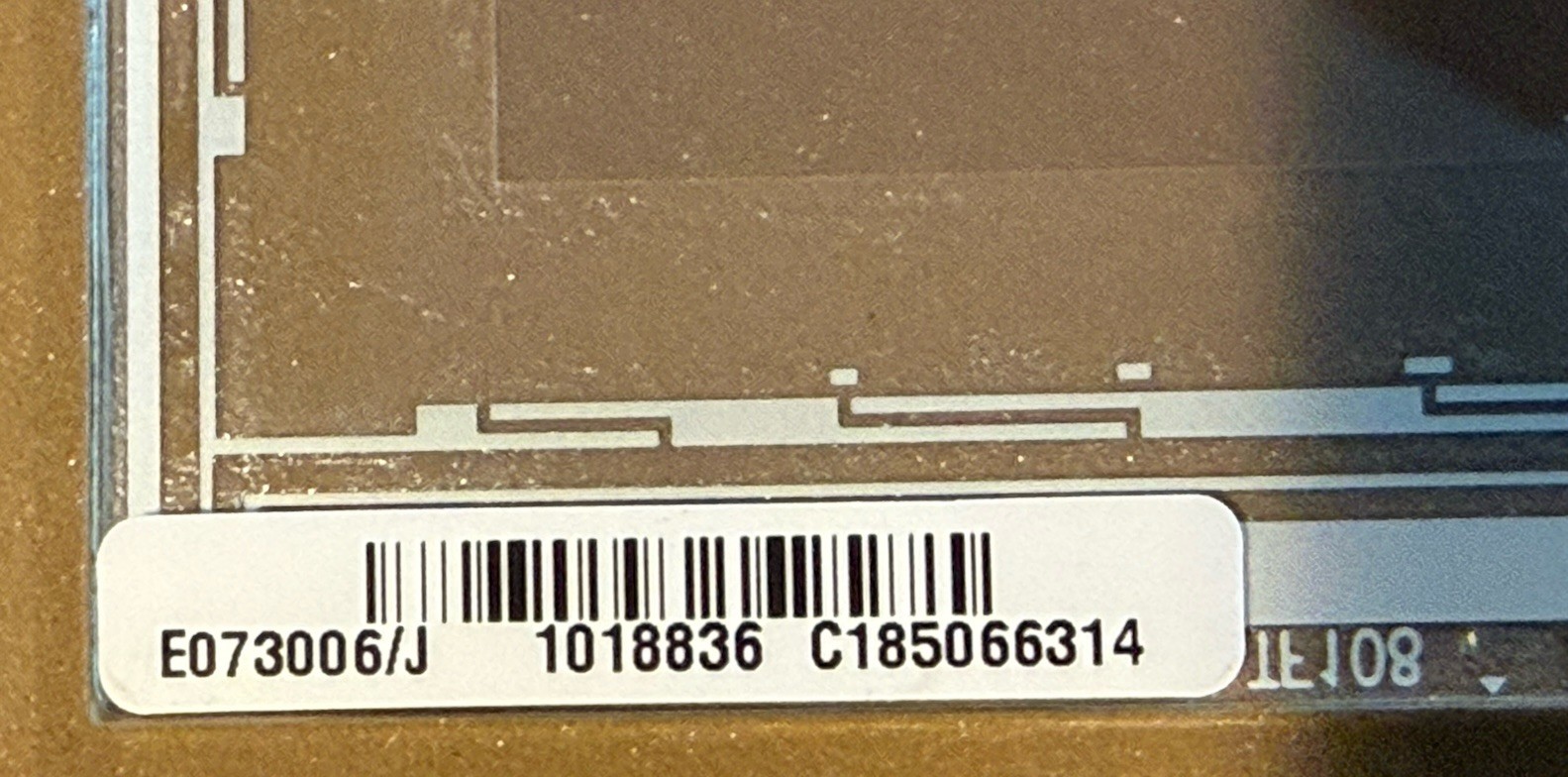 Authentic ELO E073006 ~ Glass Touch Screen Panel ~ SCN-A5-FLT10.4-Z03-0H1-R