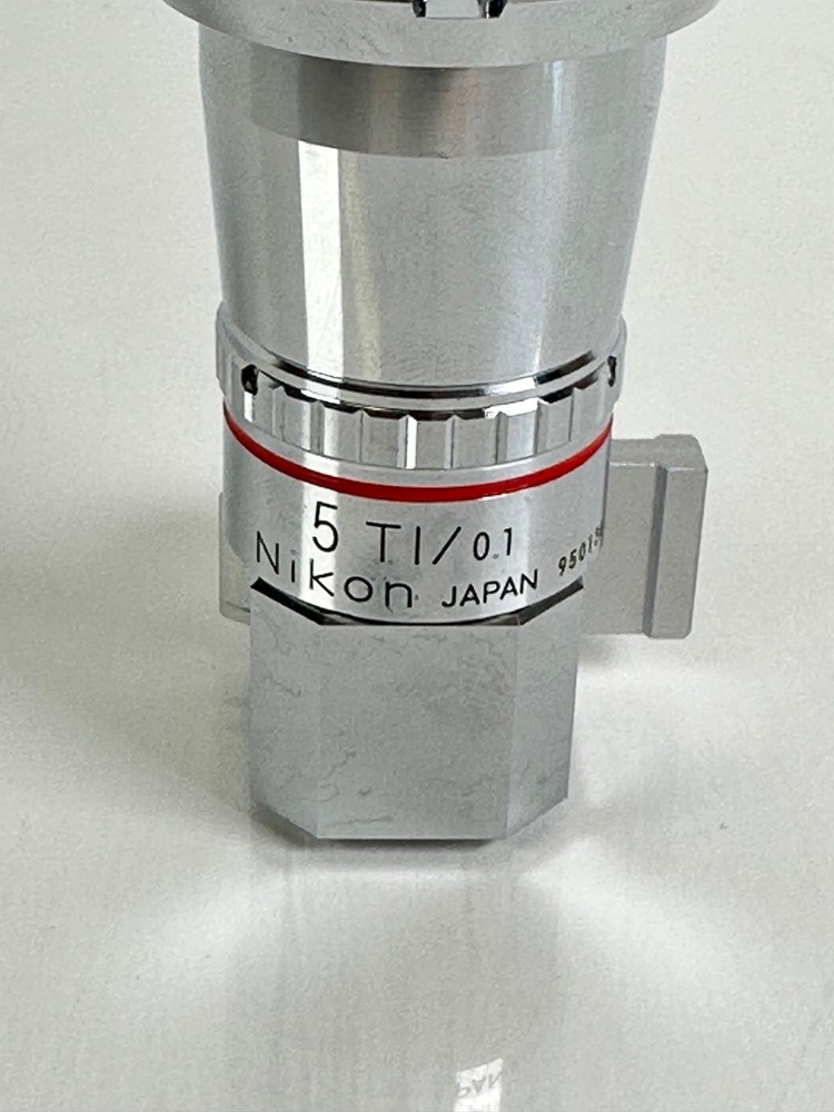 Nikon M-Plan 5X TI 0.1 Microscope Interferometer Objective Lens Interferometry