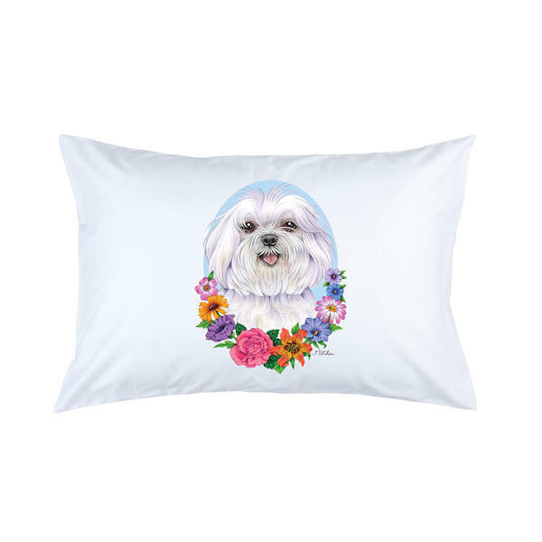 Maltese Micro Fiber Pillowcase