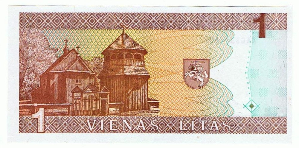 Lithuania - 1 Litas 1994 P#63 UNC!