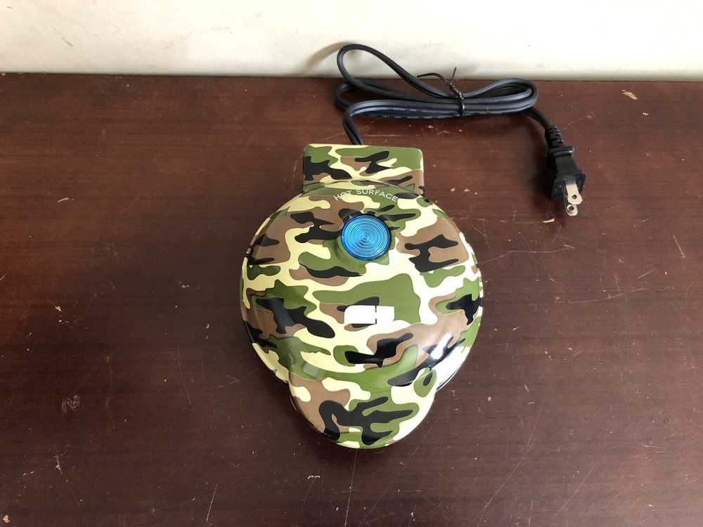 Dash Camouflage Mini Waffle Maker - Great Gift and Stocking Stuffer