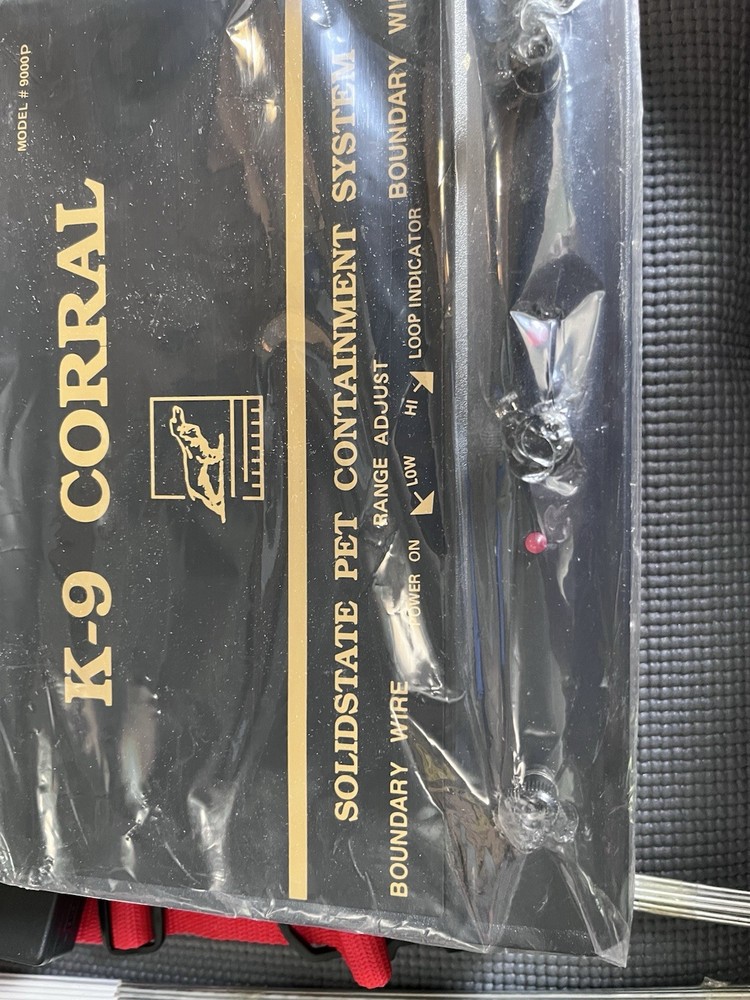 New in Box K-9 Corral Pet Solid State Pet Containment System