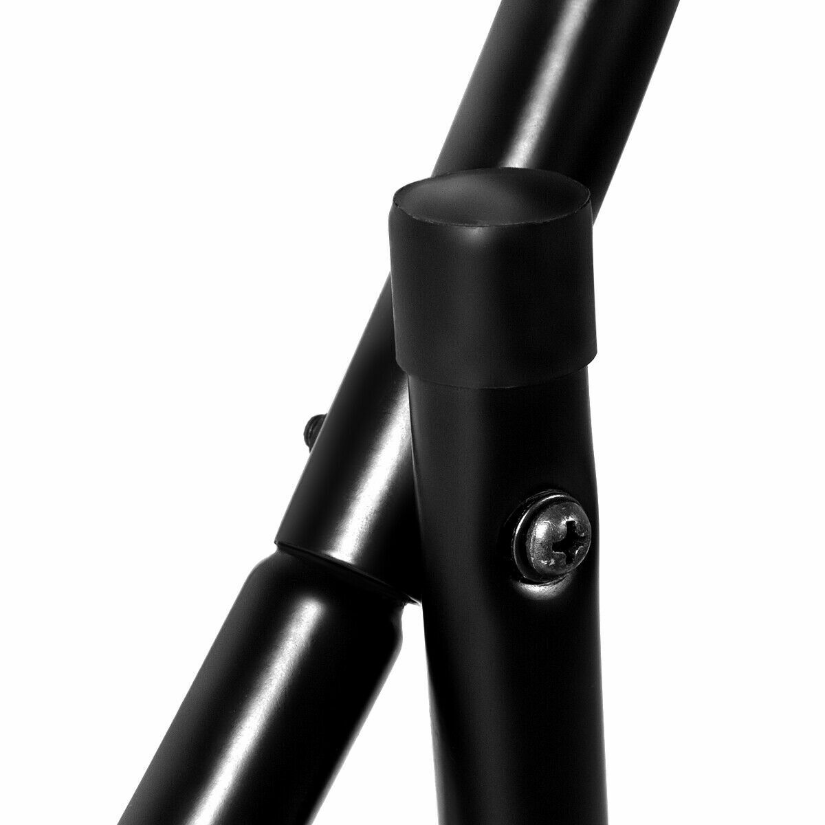 40-Inch Tubular Steel Log Hoop Firewood Storage Rack Holder Round Display New