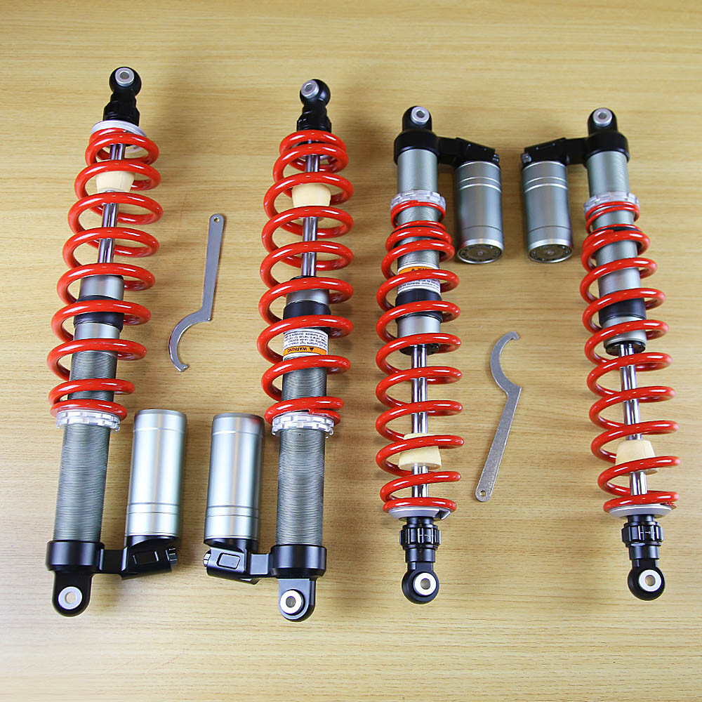 FOR POLARIS RZR 800 S 60" STAGE 5 ADJUSTABLE FRONT & REAR SHOCKS ABSORBERS SET