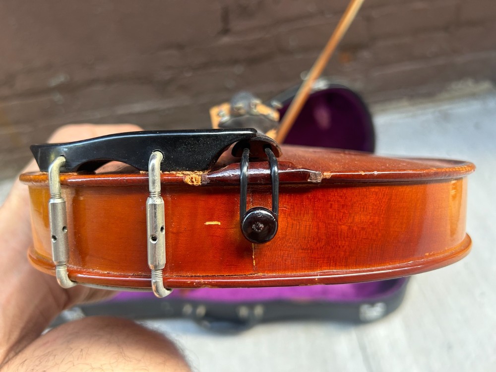4/4 Violin Unknown Maker With Case