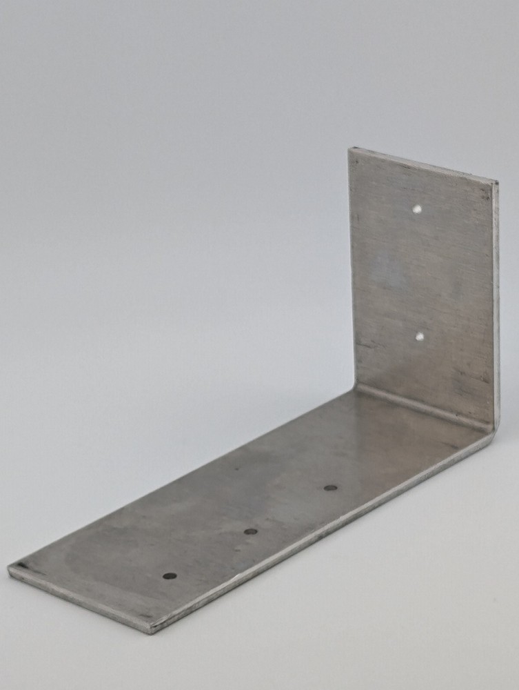 Aluminium Right Angle Mounting Bracket 5-1/2" x 3" (2 Pack)