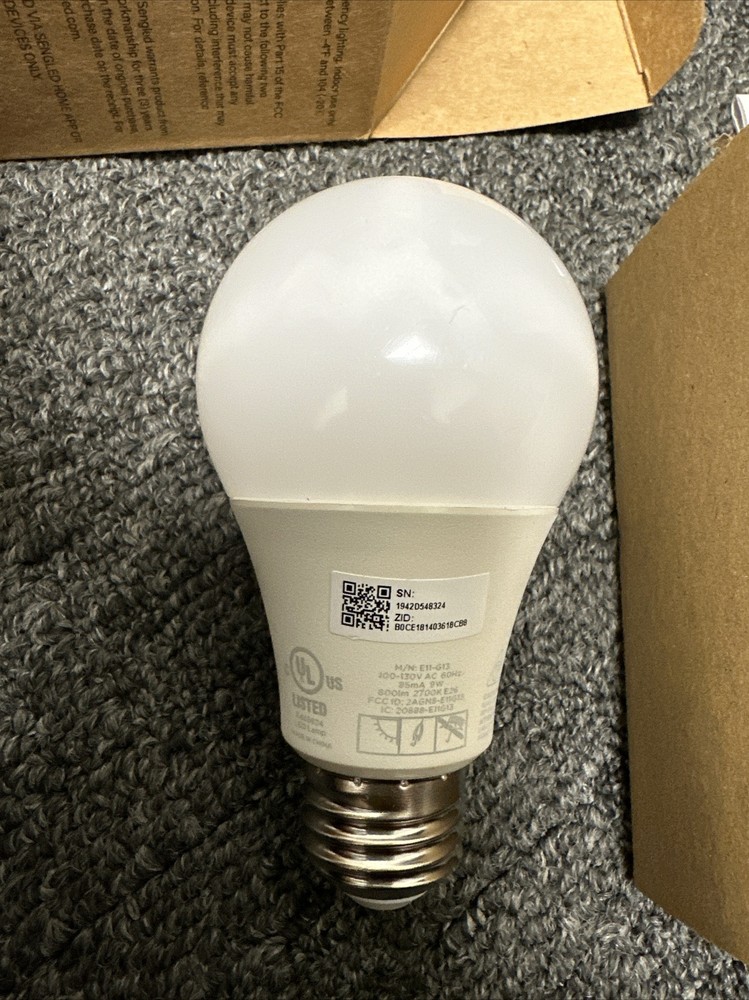 Sengled Element Plus A19 Programmable LED Smart Bulb - 4 pack