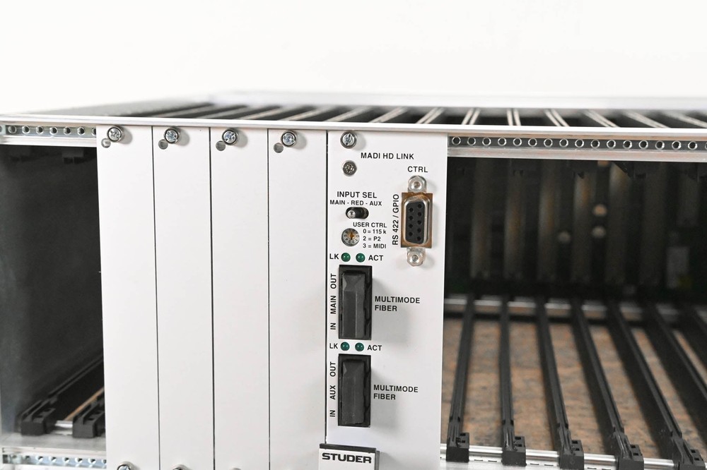 Studer D21m Modular I/O System with Madi HD Link Card CG01BZU