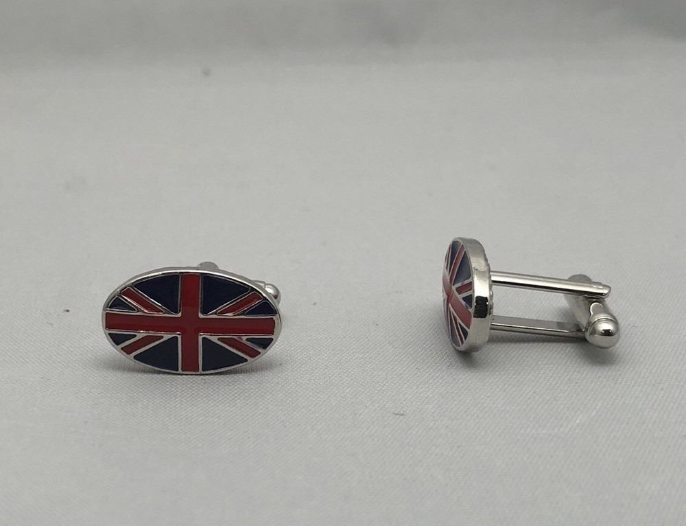 UK Flag Design Cufflinks