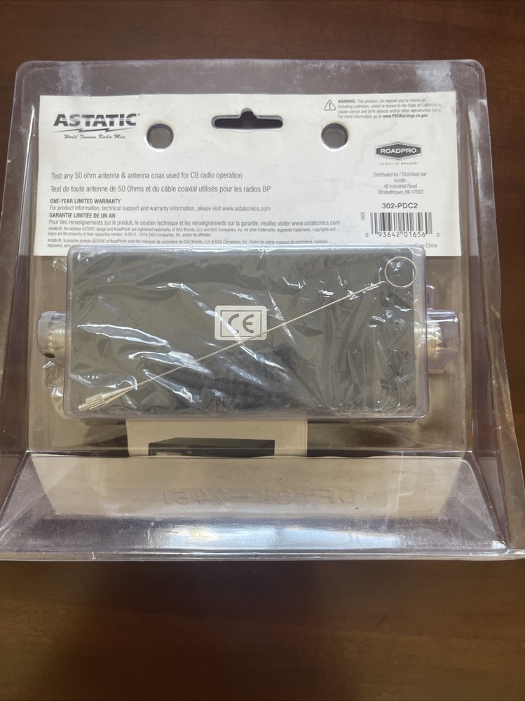 Astatic PDC2 (302-PDC2) SWR/RF/Field Strength Test Meter