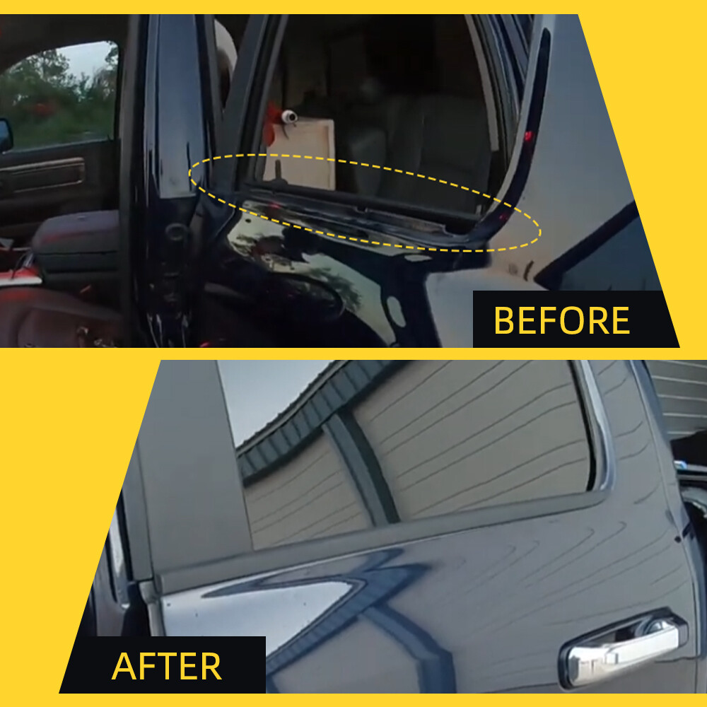 4x Window Weatherstrip Moulding Trim Seal Belt Fit For DODGE RAM 1500 2500 3500