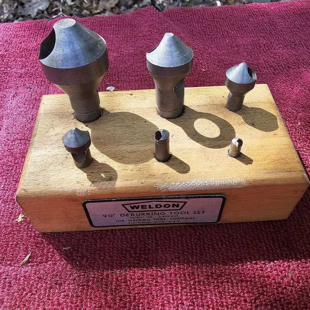 Weldon 90° Deburring Tool Set DB6 DB8 DB14 DB18 DB26 DB36