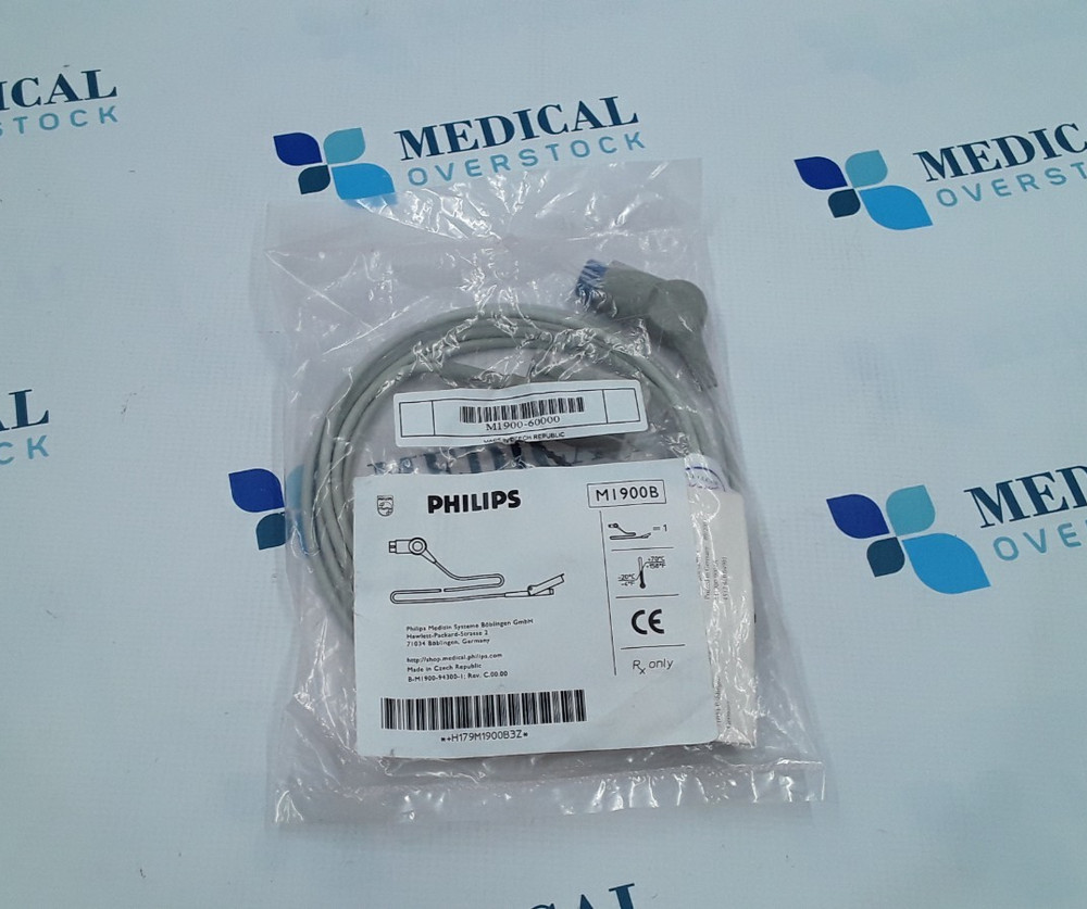 Philips M1900B SpO2 Adapter Cable