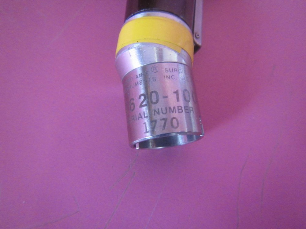 Microaire 1620-100 Pneumatic Micro Wire Driver Surgical Handpiece TESTED WORKING