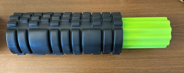 Bamans 2-in-1 Foam Roller With Carrying Case