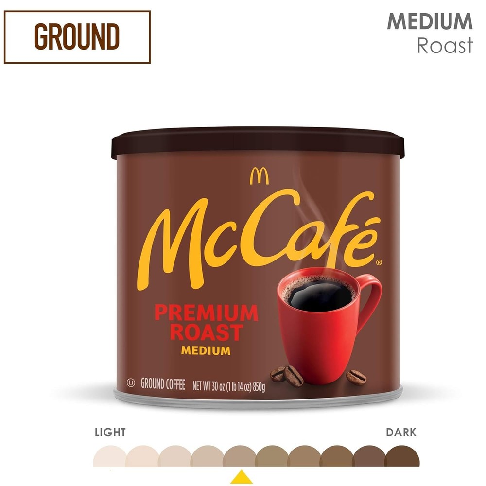 Delicious Roast 30 oz Ground Coffee - Smooth, Balanced & Energizing