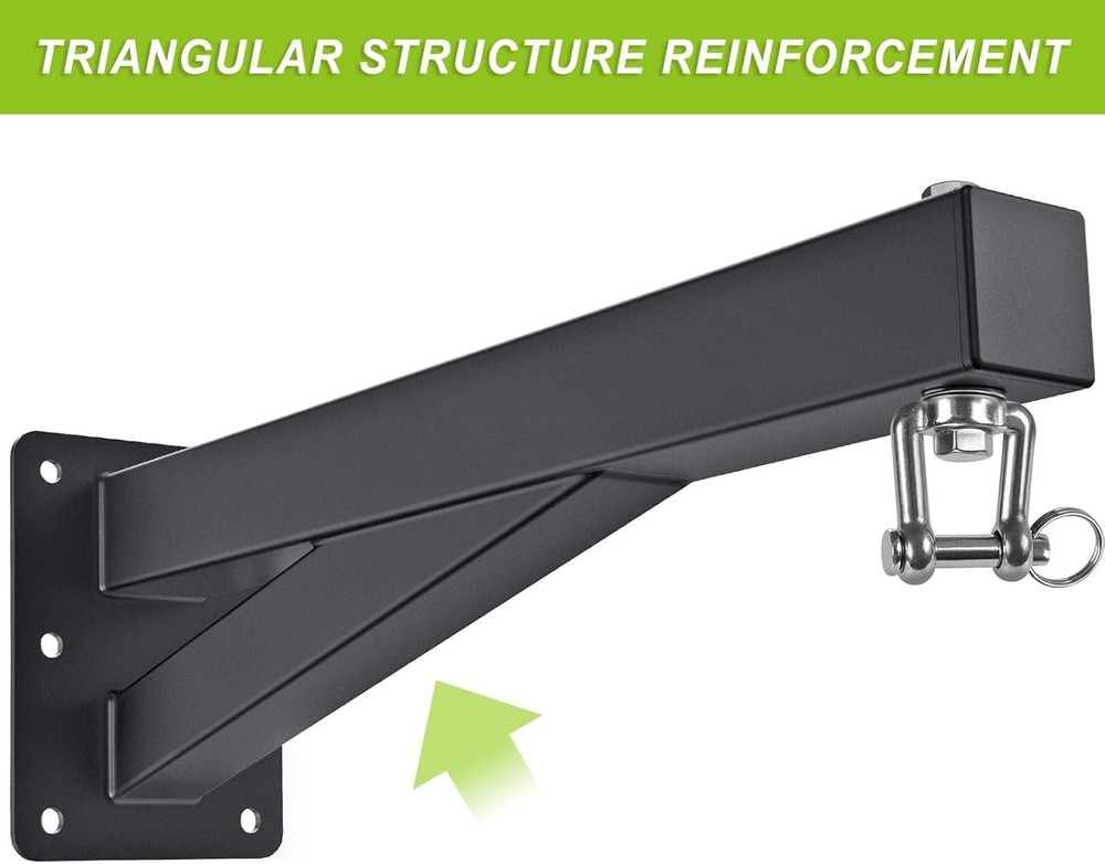 Adjustable Heavy Duty Wall Mount for Punching Bag - Secure Bag Support