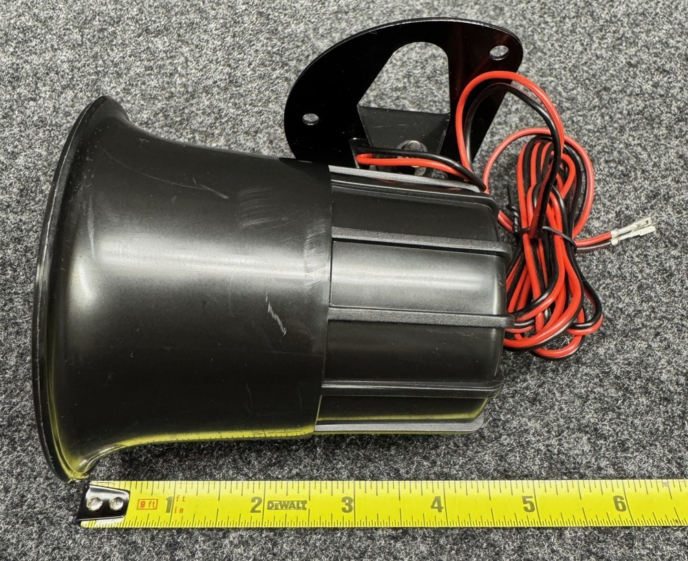 CODE ALARM SIREN NEW-OLD 25-32 YEARS OLD/AUTHENTIC AND ORIGINAL CODE/SUPER LOUD.