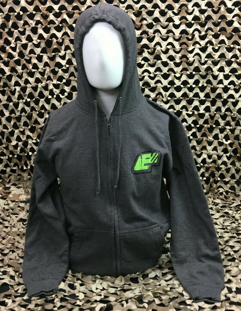 NEW MEDIUM Planet Eclipse Terminal Zip Up Zoody Sweatshirt - Graphite