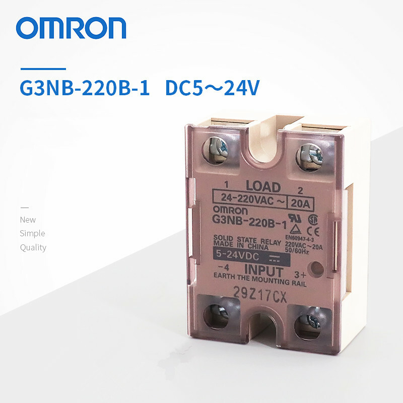 1pcs OMRON Solid State Relay G3NB-220B-1 DC5-24V