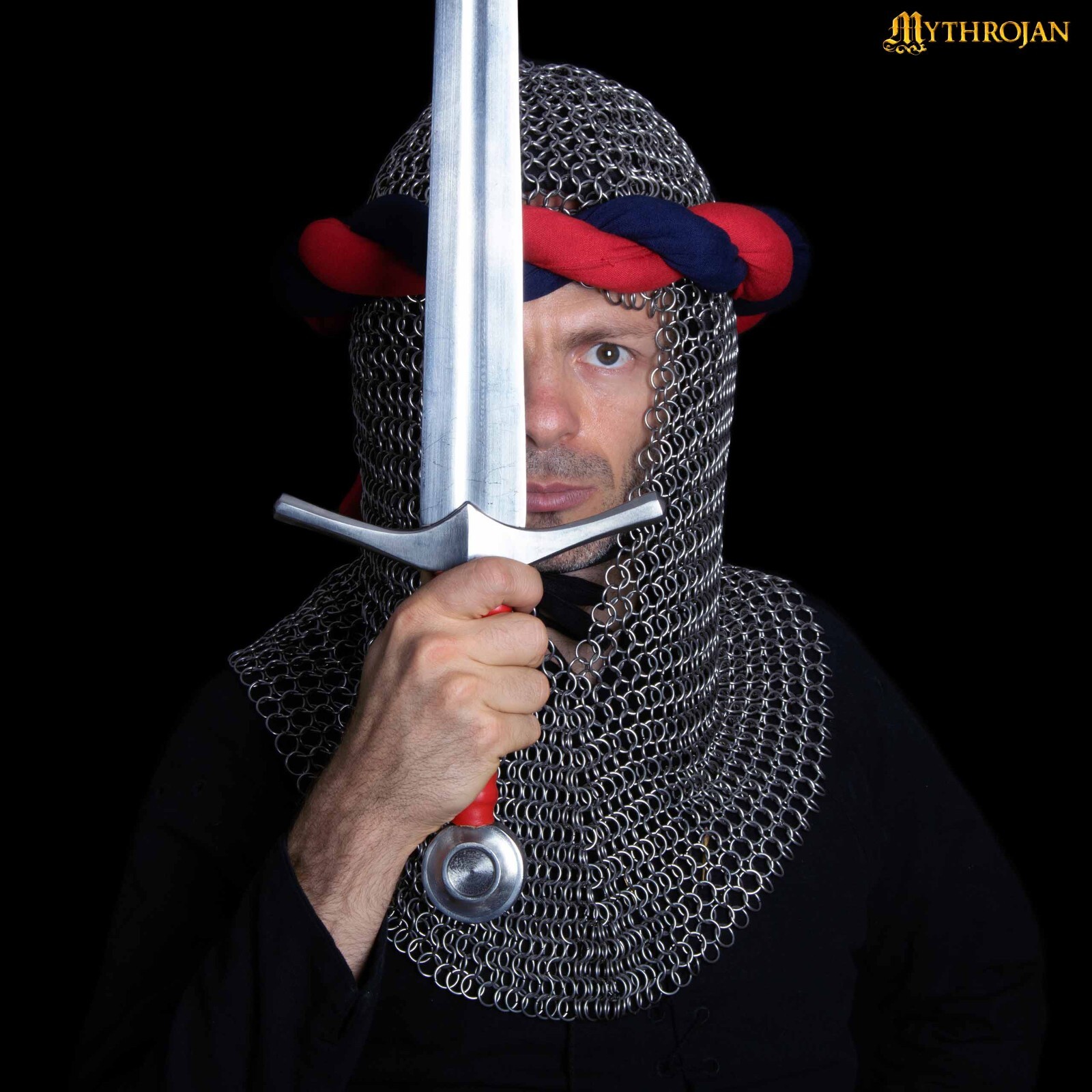 Medieval Chainmail Coif Butted Hood Stainless Steel Viking Knight Armor 16gauge