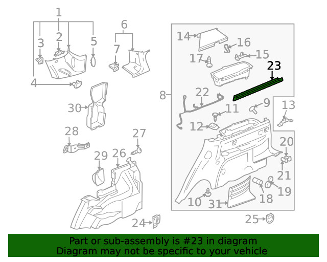 Genuine GM Sunshade 25757236