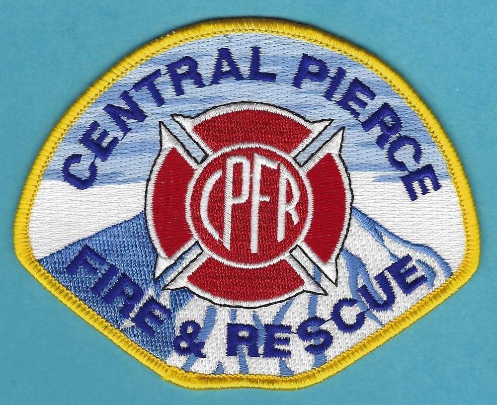CENTRAL PIERCE WASHINGTON FIRE RESCUE PATCH