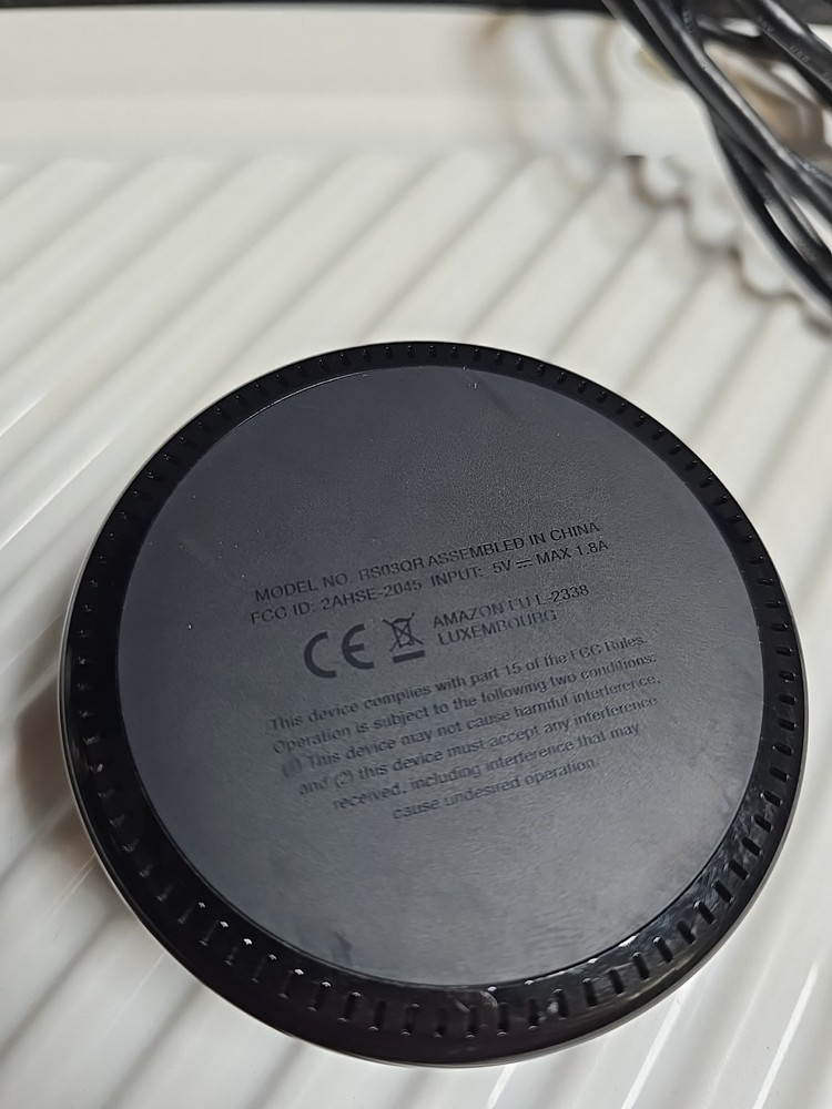 Amazon Echo Dot 2nd Generation Smart Speaker Black, RS03QR, Alexa Device