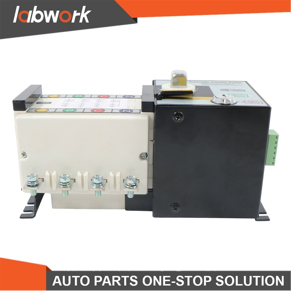 Labwork 100A 4P ATS Generator Automatic Transfer Switch Changeover Switch