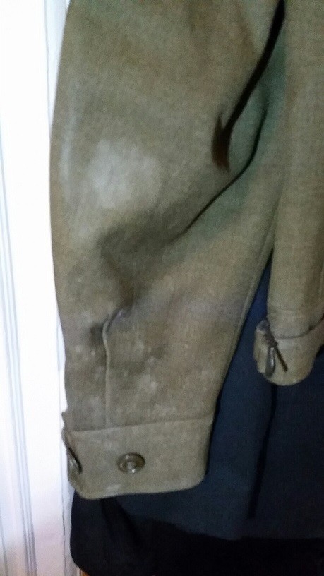 WWII ARMY SERVICE FORCES COMMAND IKE JACKET