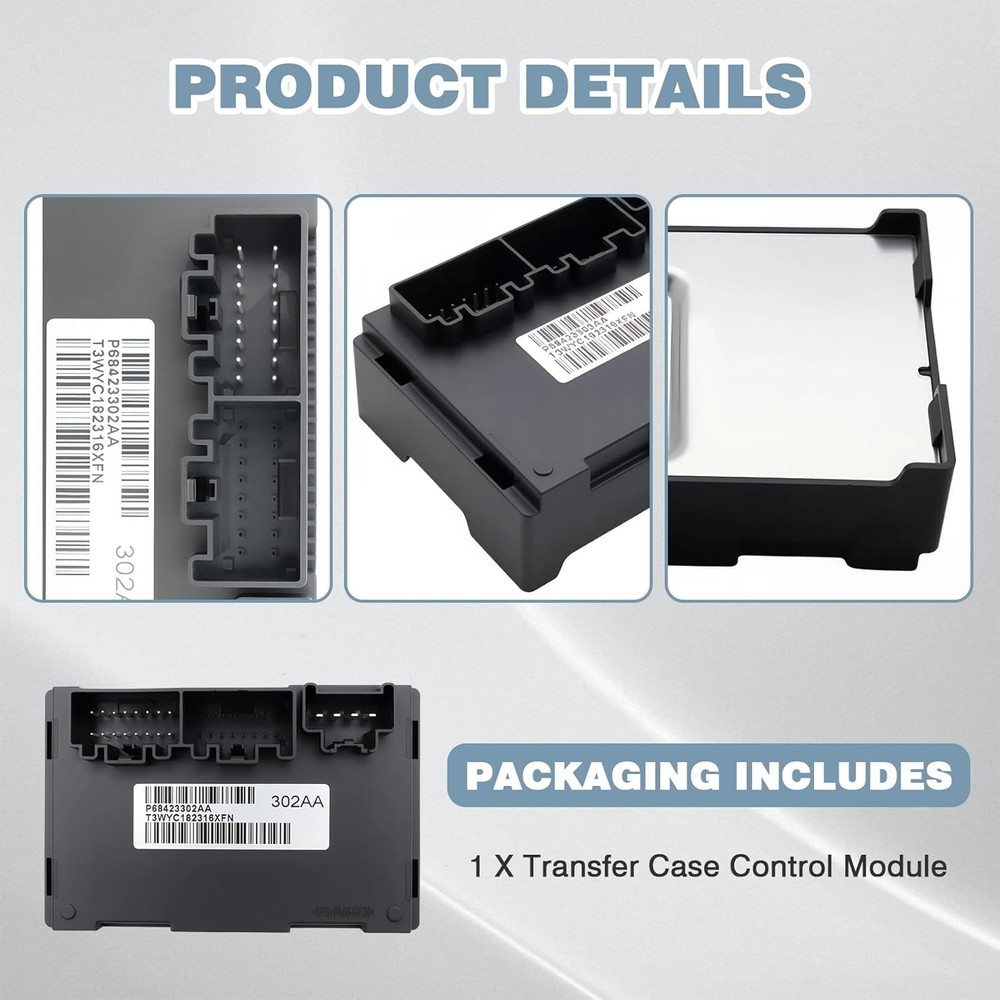 Transfer Case Control Module For 2019-20 Dodge Durango Jeep Grand Cherokee