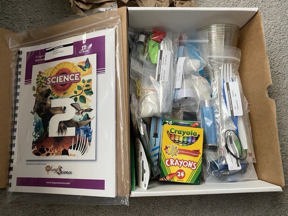 New BJU Press Science 2 Logos Science Lab Kit
