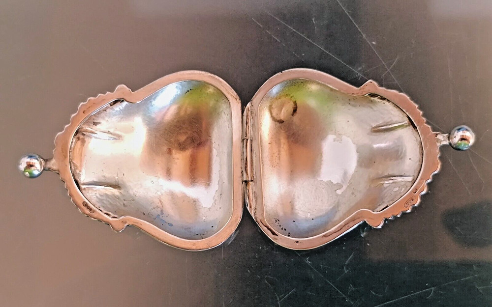 800 Silver miniature, microfusion purse